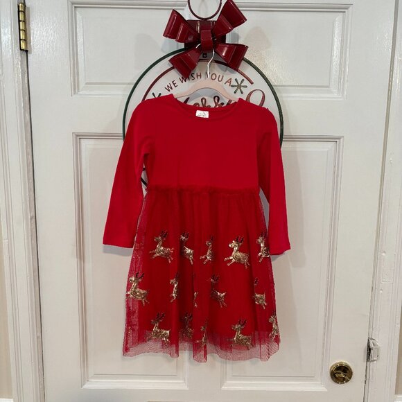 Sweet Wink Christmas Dress Size 6Y, like new! Worn once! - Picture 1 of 5